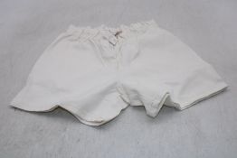 Bonpoint Milly Shorts with Pockets, White, Size 10A