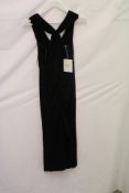 Diane Von Furstenberg Neely Maxi Dress, Black, Size 4