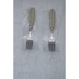 Eight Sabre Paris Nature Small Fork, Faux Horn