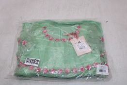 Konges Slojd Children's Joelle Dress, Green/Pink, Size 3 Years