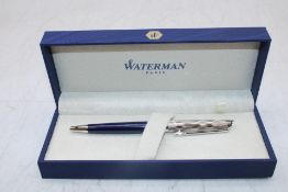 Waterman Hémisphére Deluxe DLX CT Ballpoint Pen, Blue