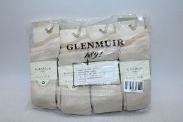 Eight Packs Glenmuir Leisure Socks, Multi, UK 4-8, 3 pairs Per Pack