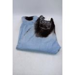 Y Project Flock Souffle Jeans, Blue, Size 33