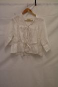 Rouri Kate Shirt, White, Size S