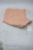 Cos Tailored Wide Leg Shorts, Orange, UK 16