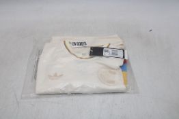 Adidas Columbia 100 Years Anniversary Football Shirt, Beige/Yellow/Red/Blue, Age 11/22