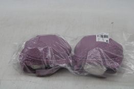 Simone Perele Caresse 3D Underwired Bra, Purple, EU 32E
