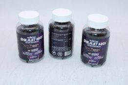 Eleven Shilajit Max Gummies, 60 Gummies Per Bottle, Elderberry Flavour, Exp.22/08/26