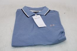 Eden Park Polo Shirt, Light Blue, Size M
