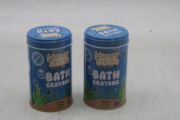 Five Packs Honeysticks Super Jumbo Non-Toxic Natural Beeswax Bath Crayons, 7 Vibrant Colours Per Pac