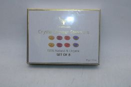 Three boxes of ComfyCozy Crystal Shower Steamers, 8x 45g Per Box