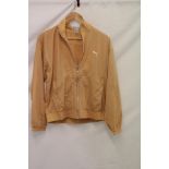 Puma Women's Windbreaker Jacket, Warm Beige, Size XS
