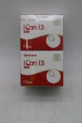 Two Sinocare iCan I3 CGM 15 Days Continuous Blood Glucose Monitor, Automatic Measuring, Expiry Date