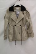 Blanche Aghthe Jacket, Plaza Taupe, Size 36, New Without Tags