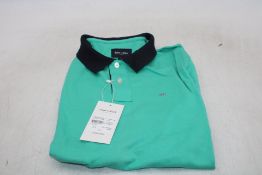 Eden Park Polo Shirt, Canopee Green, Size M