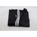 Adidas Originals 3 Stripe Wide Leg Bottoms, Black, Size M