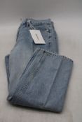 Frame Le Pixie Sylvie Slender Straight Leg Jeans, Blue, Size W30