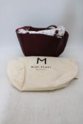 Mimi Berry Pippin Small Shoulder Bag, Grainy Merlot