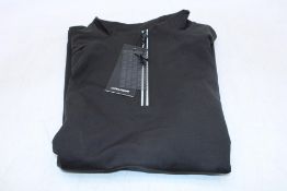 Druids Galatica Quarter Zip Midlayer Top, Black, Size L