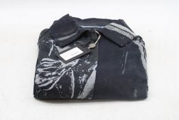 Louisa Ballou Seamed Denim Jacket, Painted Flower, EU 42