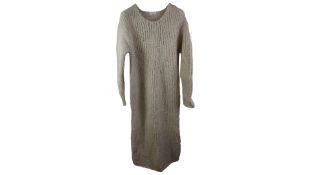 Malene Birger Women's Knit Jumper Dress, Cream, XX-Small