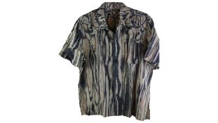 Our Legacy Short Sleeve Box Shirt, Hanabi Print, Size 48