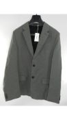 Filippa K Sidney Linen Blazer, Grey, Size 38