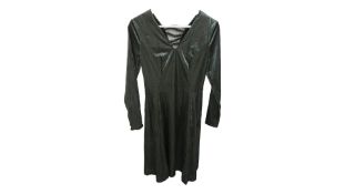 Wolford Esmeralda Dress, Dark Green, Medium. Box damaged