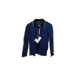 Dunhill Men's Navy Blue Polo Shirt, Extra Small