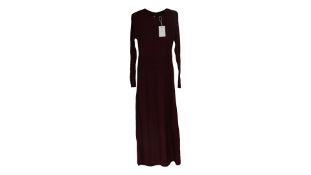 Ted Baker Aimyy Open Back Dress, Grape, UK 8