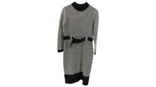 L K Bennett Ladies Dr Turner Merino Wool Knitted Dress, Medium