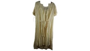 Twinset Midi Dress, Ivory, Size L, TS82DA