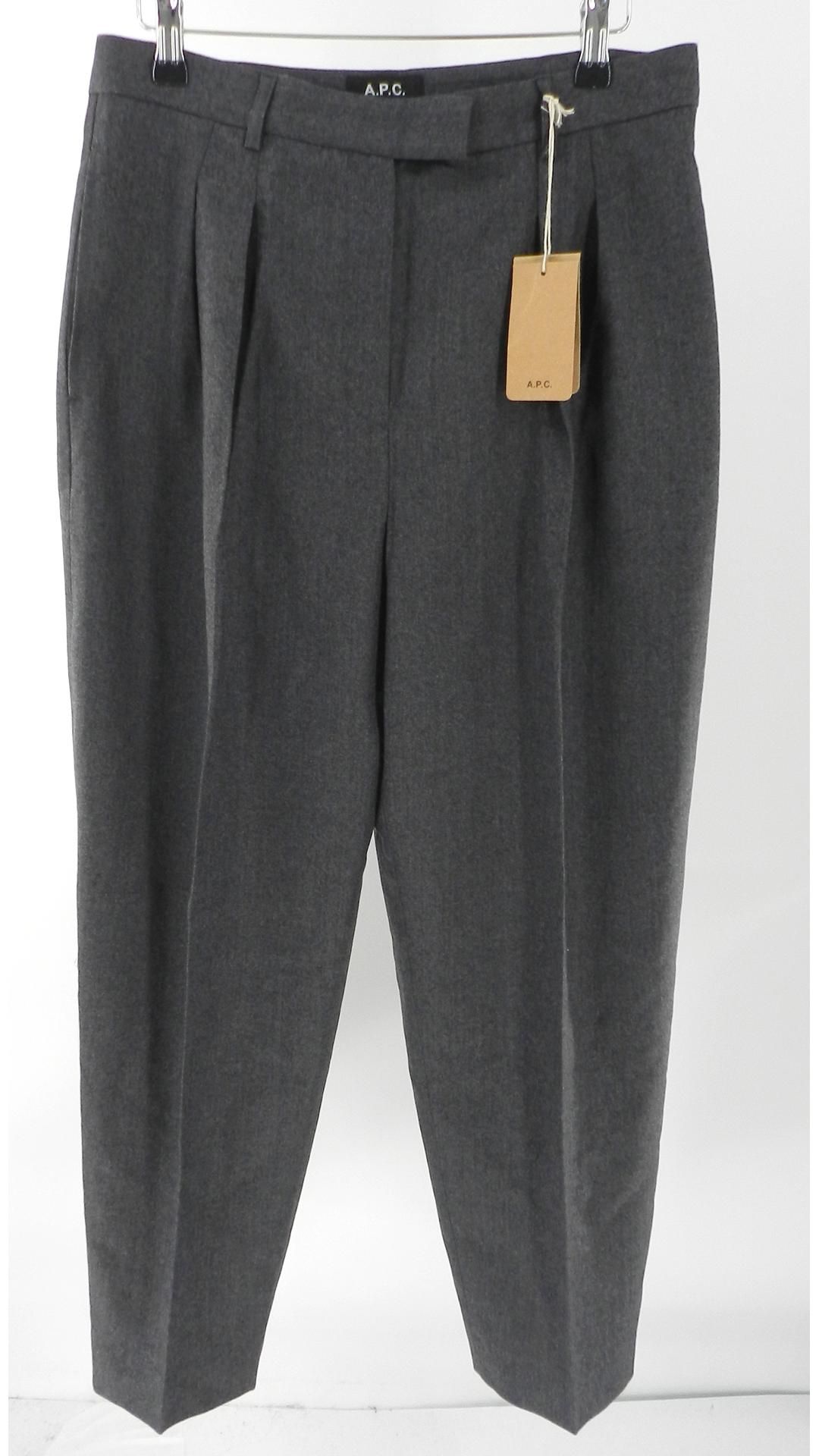 A.P.C Pantalon Men's Trousers, Dark Grey, EU 40