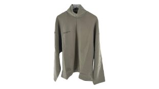 Pangaia Organic Cotton Half-Zip Sweatshirt, Stone, XXL