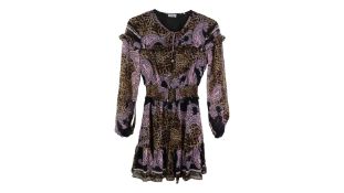 Liu Jo Women's Animal Print Flared Dress, UK 8