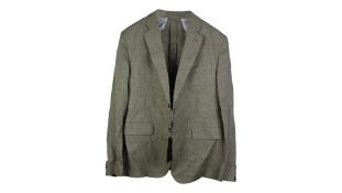 J Lindeberg Hopper U Super Linen Blazer, Aloe, Size 54R