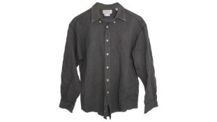 Yves Saint Laurent Grey Cotton Shorts, Size M. Used, Good Condition