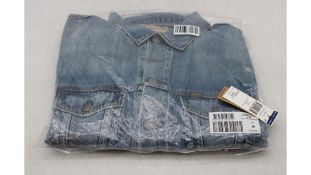Ralph Lauren Denim Icon Trucker Jacket Unlined, Blue, Size XL