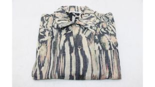 Our Legacy Short Sleeve Box Shirt, Hanabi Print, Size 48