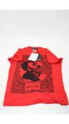 Dsquared2 Men's Print Logo T-Shirt, Red, Size L
