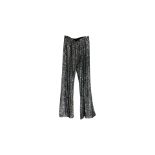Pinko Sequin Embellished Flared Trousers, Medium