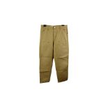 Carhartt Relaxed Straight Fit Double Knee Trousers, Beige, W32 L32