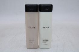 Two LolaVie Peptide Plumping Volume items to include 1x Shampoo 1x Conditioner, 250ml
