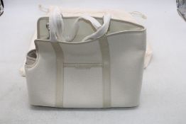 Maison Munch The London Tote Bag, Cream