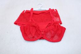 Prima Donna Sophora Underwear Set to include 1x Full Coverage Bra, UK 34D, 1x Hotpants, UK M, All Tr