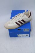 Adidas Samba OG, Cream/Burgundy, UK 7