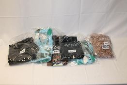 American Eagle Clothing to include 1x One Piece Bandeau, Raw Sienna, Large Regular, 1x Real Me Cross