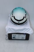 Rudy Project Nytron Helmet, Pearl/Emerald/Black Metal, Matte, Size S/M