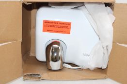 Newlec Af23w Hand Dryer, White. Box damaged