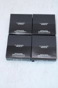 Four MAC Mineralize Skinfinish Natural Powder to include 1x Medium Dark, 1x Dark, 1x Dark Deepest, 1